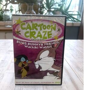 Cartoon Craze Bugs Bunny Friends Wackiki Wabbit Classic Animation DVD Over Hour